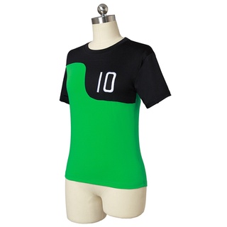 The new fashion cartoon Ben 10 Alien Force Reboot Green T Shirt Tee Benjamin Kids Adult Cosplay Costume #3