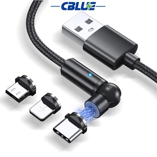 CBLUE Am68 Magnetic Micro Cable Type-C Usb Magnetic Cable Nylon Charging Cable For Realme Huawei