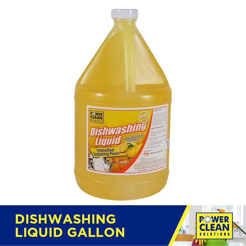 PowerClean Dishwashing Liquid Lemon Shopee Philippines