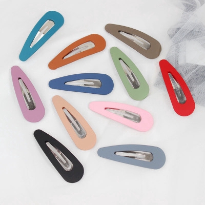 Flash sale]Korean Plain Hair Clips for 