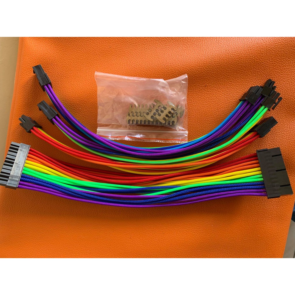 PSU CustomSleeved Cable Extensions Shopee Philippines