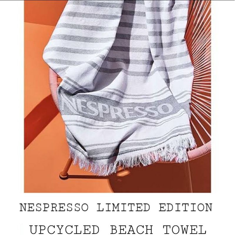 Nespresso Upcycled Beach Towel Shopee Philippines