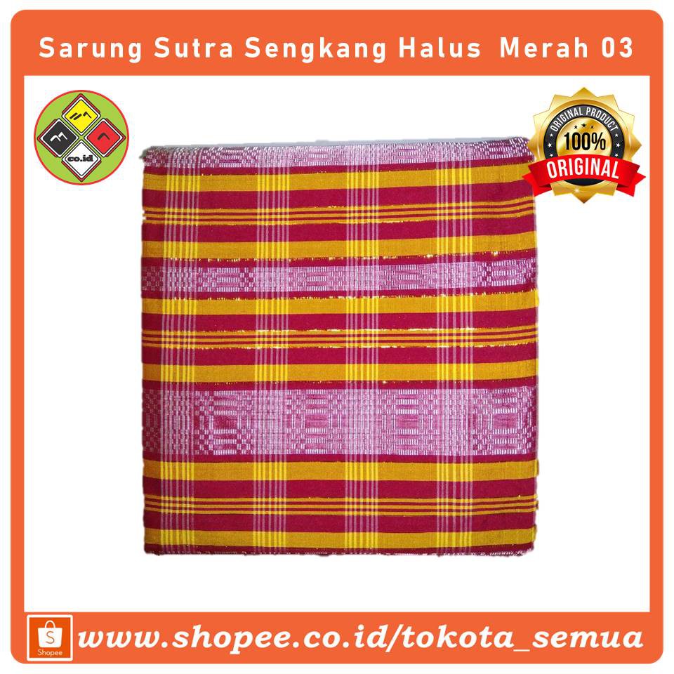 Sarong Bugis Silk Gloves Sabbe Sengkang Bugis Makassar Traditional Clothing Refined Quality Red Color 03 Shopee Philippines