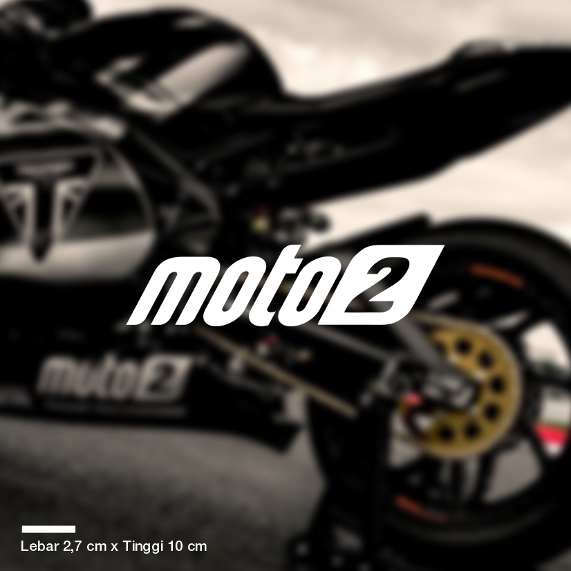 Moto2 LOGO CUTTING Stickers | Shopee Philippines