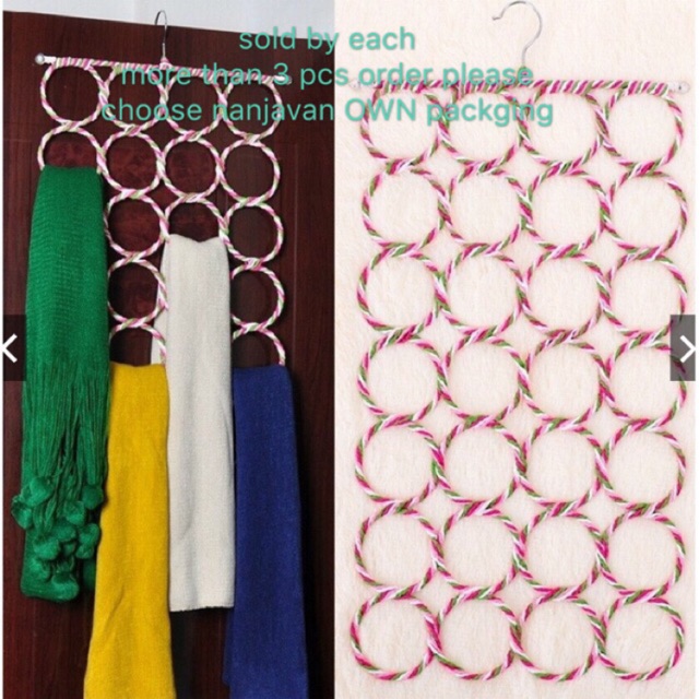 tie rack scarves
