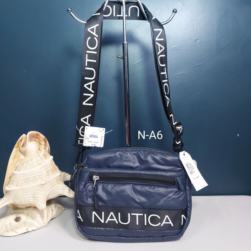 Original Nautica Dark Blue Cross Body bag ( NA6 ) Shopee Philippines