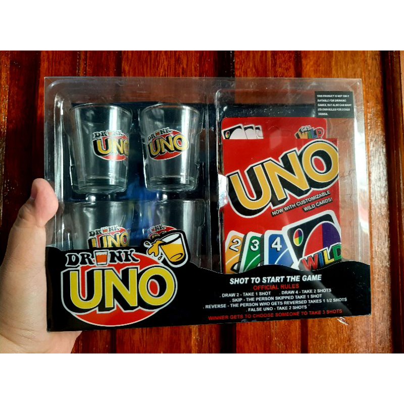 Drink Uno Set Uno Drunk Shopee Philippines