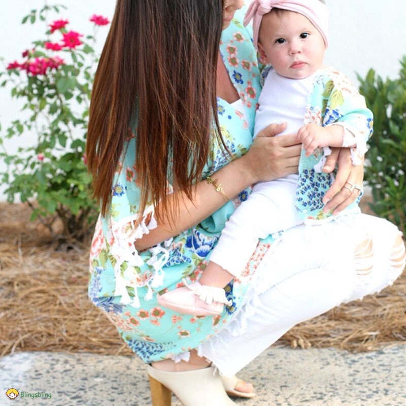 mother and baby dress