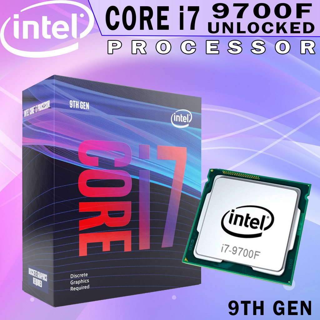 Intel 9th Generation Core I7 Processor I7 9700f 3ghz 12mb Cache Lga1151 Desktop Processor Shopee Philippines