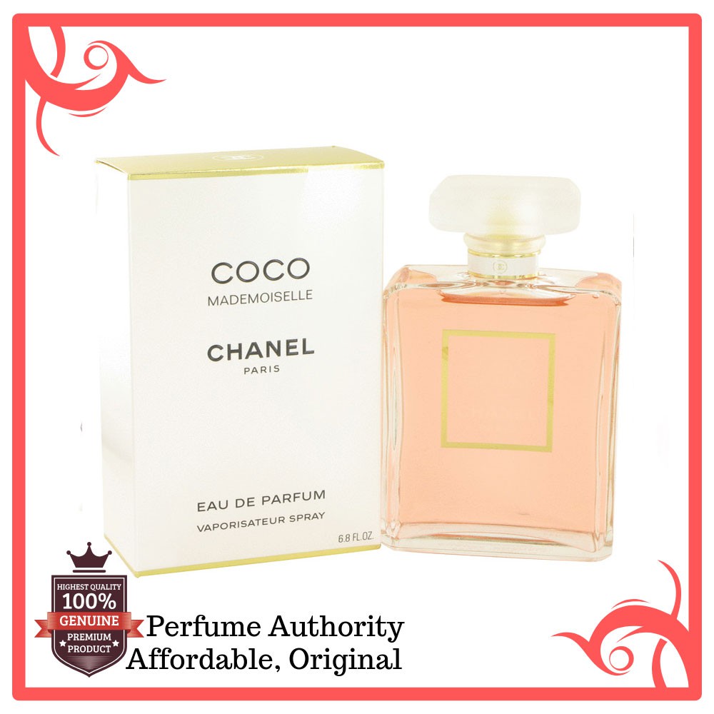 Authentic Coco Mademoiselle By Chanel 100ml Shopee Philippines