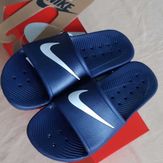 nike kawa shower blue