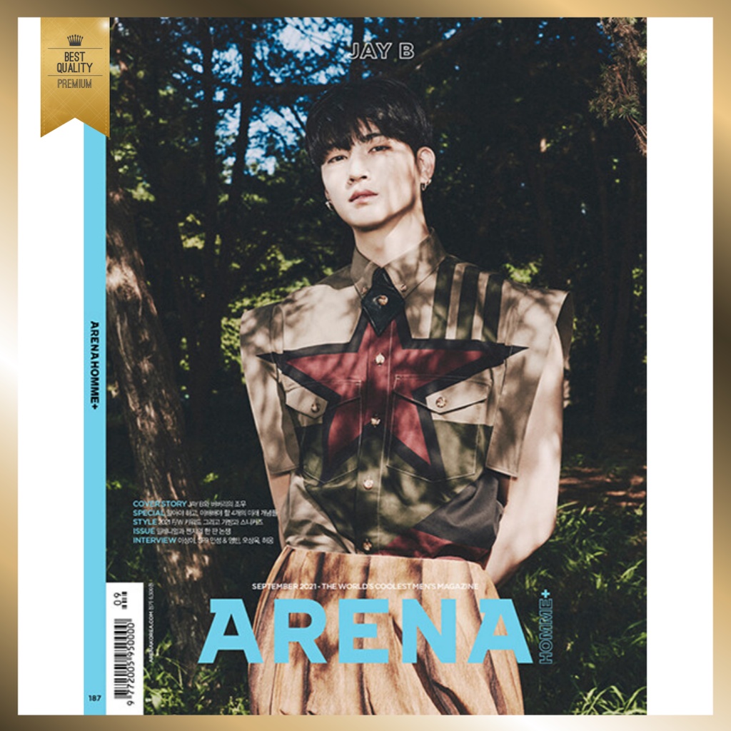 Featured image of ??ARENA HOMME+ September 2021 JAY B (Main Article : JAY B, Lee Sang Yi, Heo Ung, SF9 YOUNGBIN & INSEONG), Korean Magazine