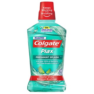 Colgate Plax Antibacterial Mouthwash Freshmint Splash 500mL #1