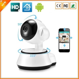 Morui V380 Q6 Q6Pro 1080P HD Home Wireless Smart Security Surveillance IP Camera cctv bulb (White)