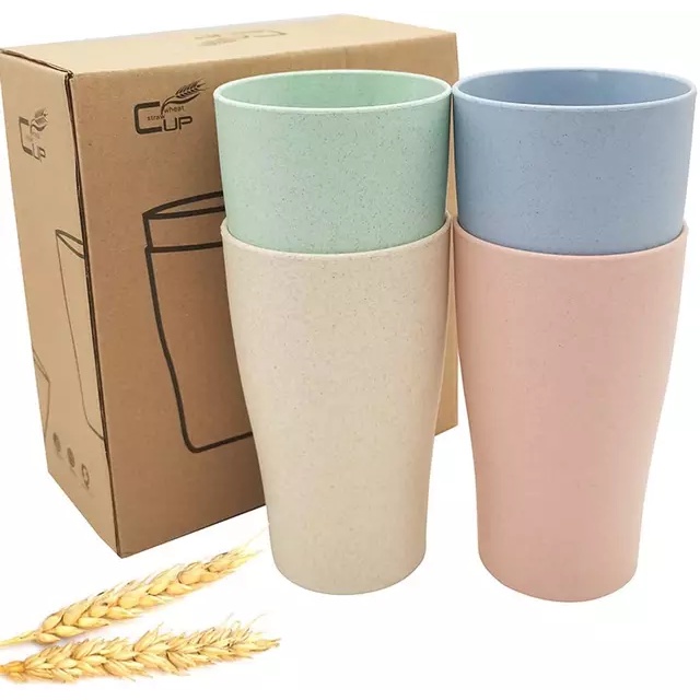 ECO FRIENDLY WHEAT STRAW CUPS/GIFT SET Shopee Philippines