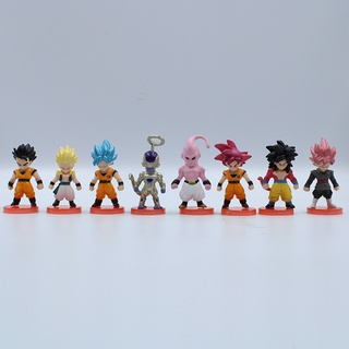 Dragon Ball Figure, Majin Buu, Monkey King, Frieza doll desktop decoration