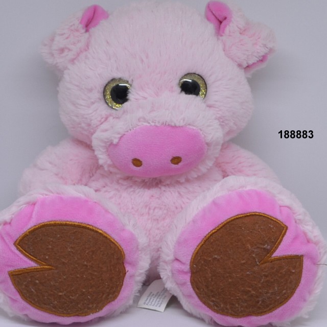 pink cow stuffed animal