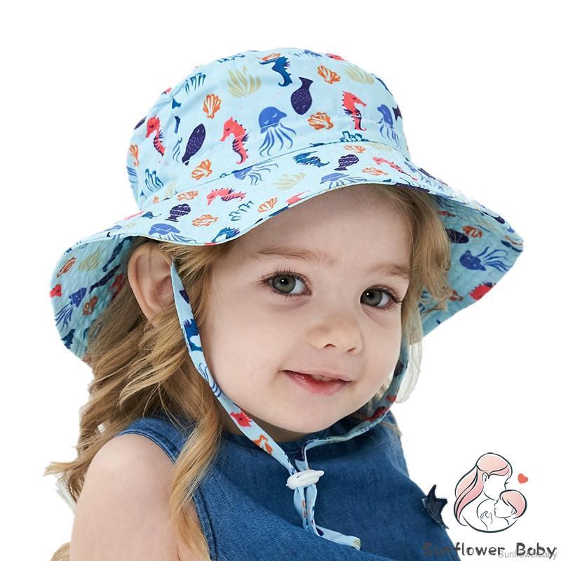 baby wide brim hat