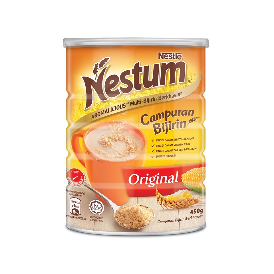 Nestle Nestum Cereal Original Tin Nestle Nestum Cereal Original Can ...