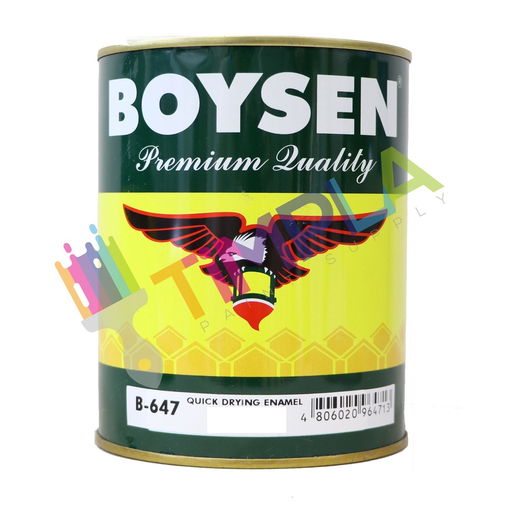 BOYSEN B-600 Quick Dry Enamel [WHITE] 4L | Shopee Philippines