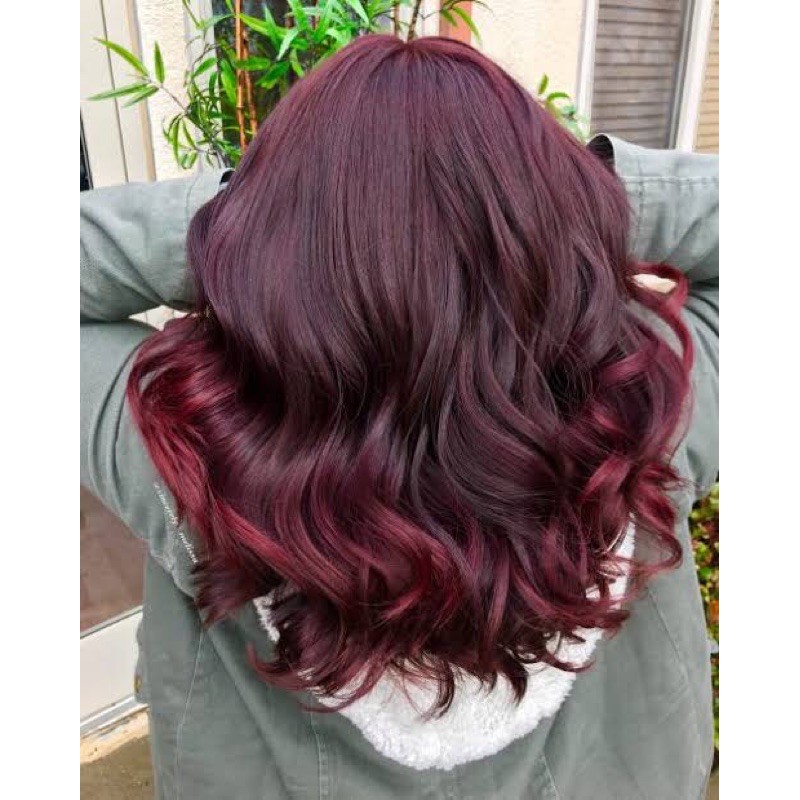 RED VIOLET (PERMANENT HAIR COLOR) | Shopee Philippines