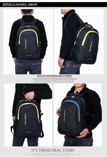 UISN #8855 Korean Bag Backpack Men's backpack traveling backpack #8