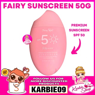 Orig NEW Fairy Skin Premium Brightening Sunscreen Spf50 50g