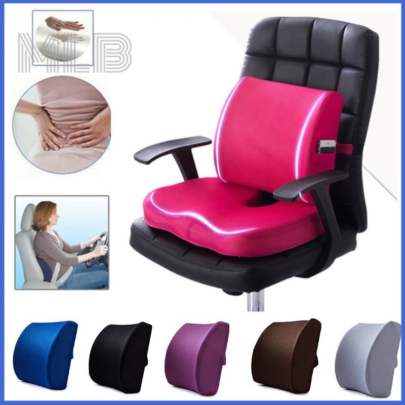 High Quality Lumbar Seat Cushion Relief Pillow Chair Memory Foam Back Pain Support Ee Philippines - Can You Use Memory Foam For Seat Cushions