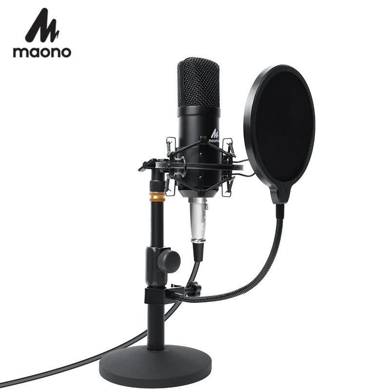 Maono AUA03T Professional XLR Condenser Microphone Shopee Philippines