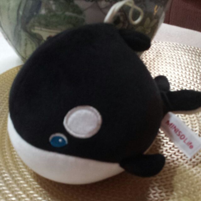 miniso whale plush