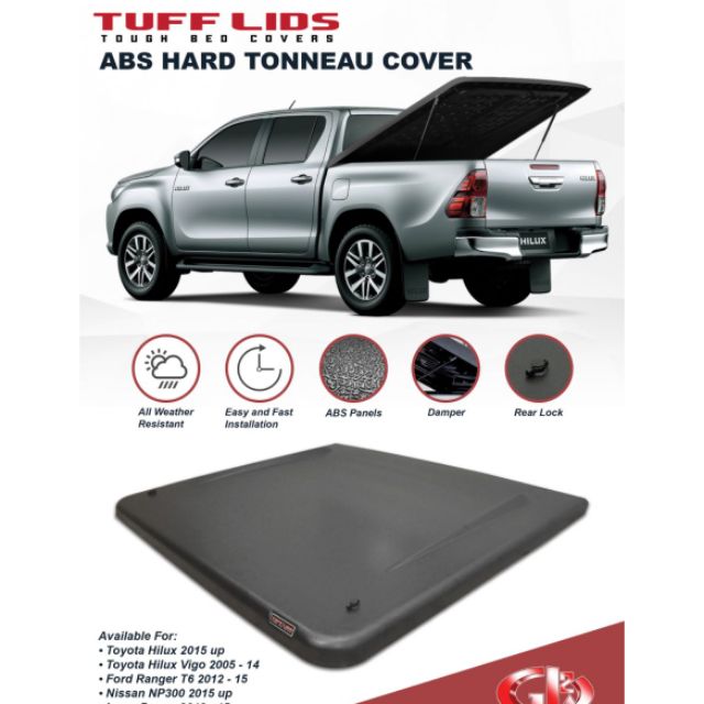 Tuff Lid Bed Covers Installation Not Included Shopee Philippines