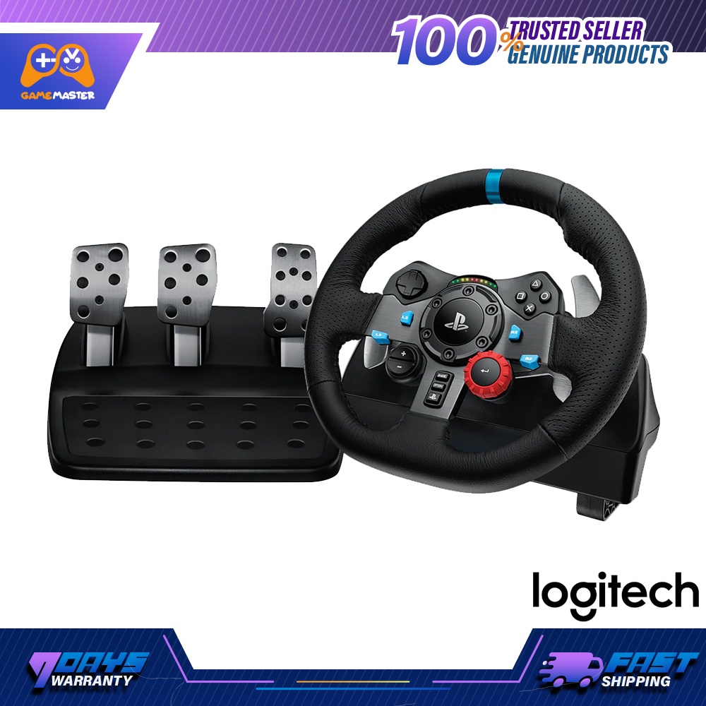 Logitech G29 Driving Force Racing Wheel For PC , Playstation 3 and ...