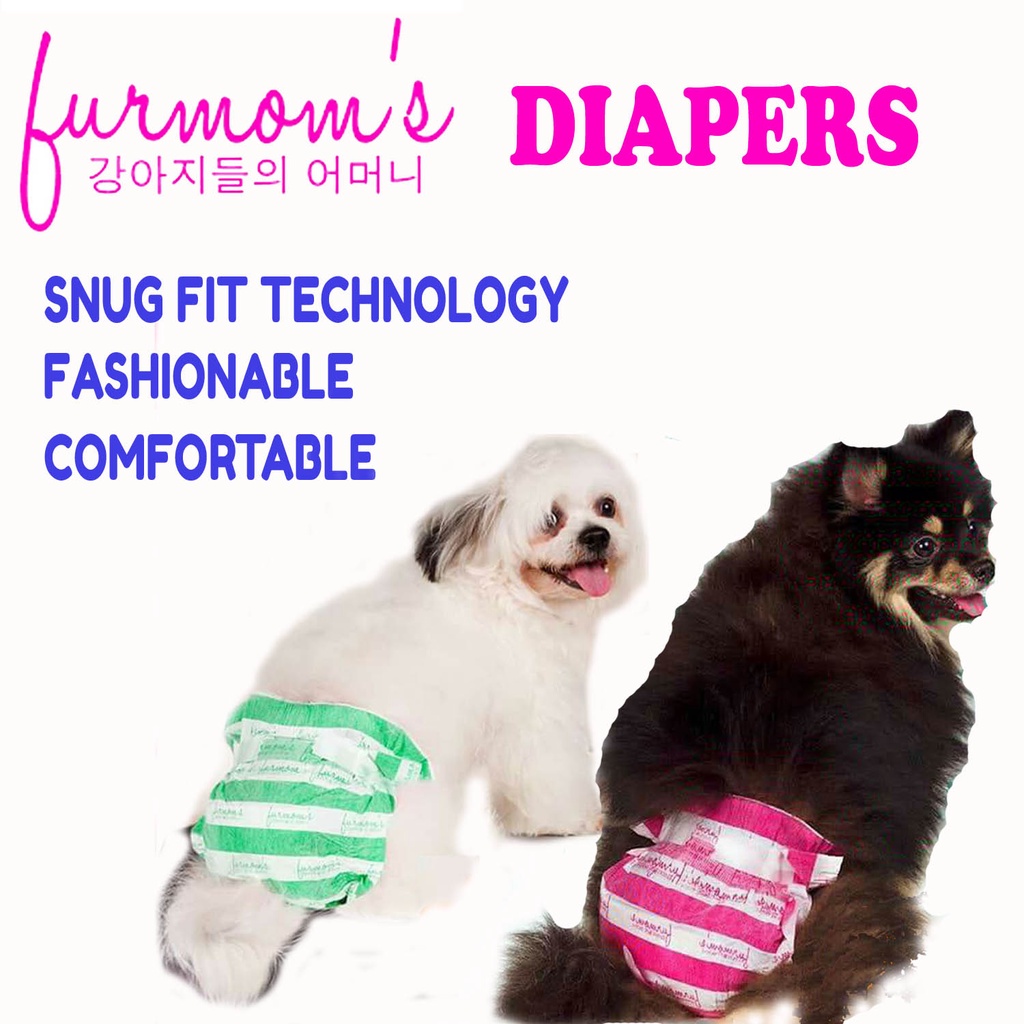 Furmom's Pet Dog Diaper (12 pcs per box) Shopee Philippines