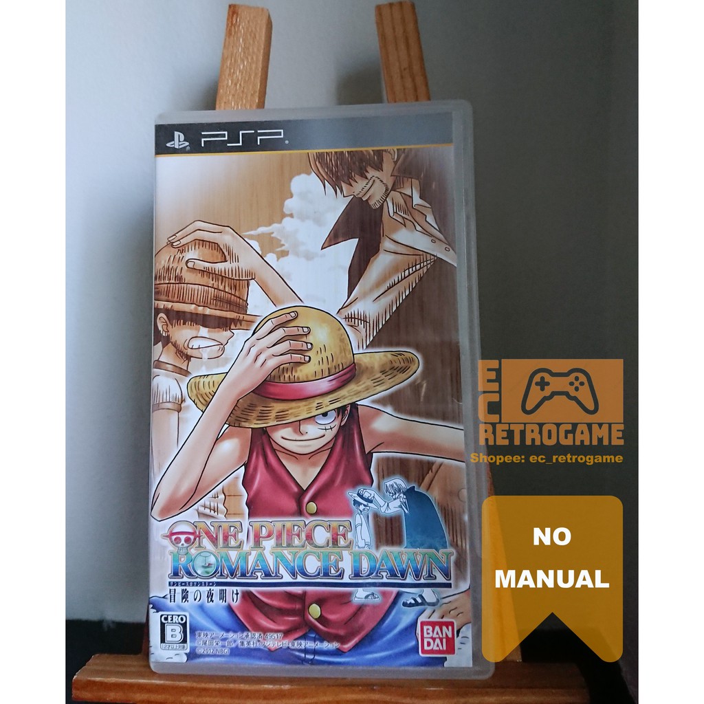 One Piece Romance Dawn Original Japan Psp Game Shopee Philippines