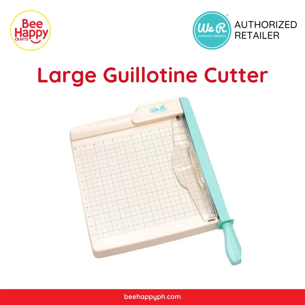 12" Large Guillotine Cutter We R Memory Keepers Shopee Philippines