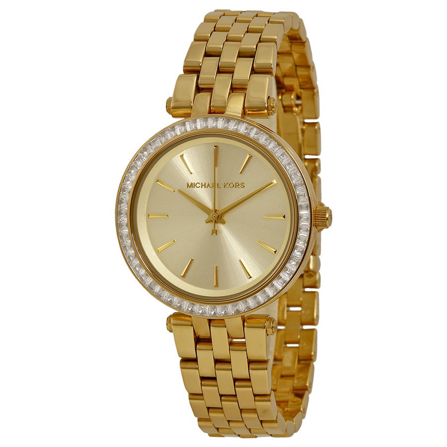 mk darci watch gold