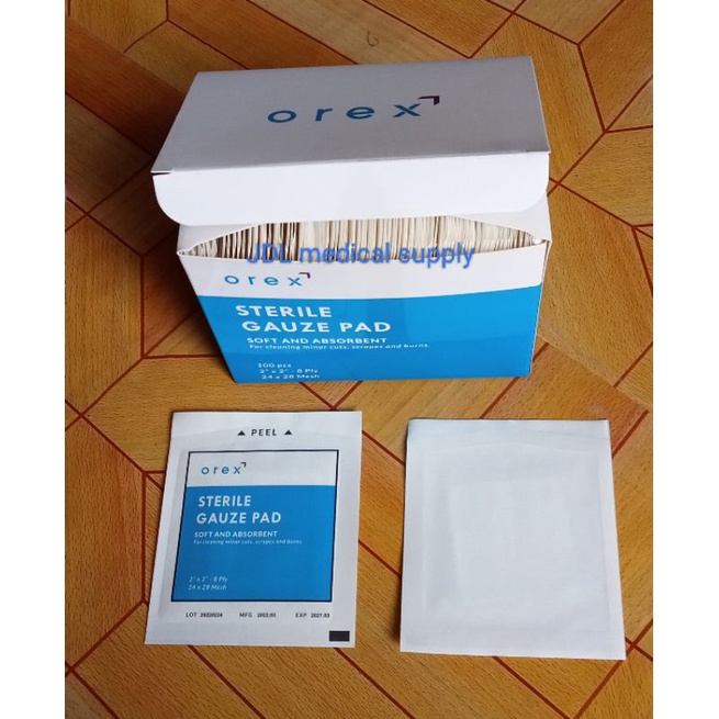 sterile gauze pad 2x2 Shopee Philippines