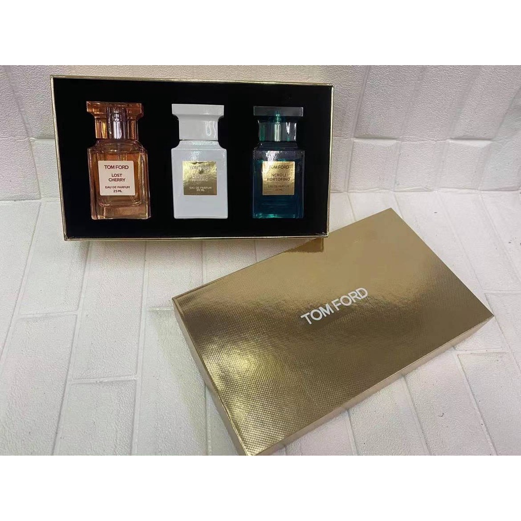 TOMFORD MINIATURE SET 3IN1(GOLD) | Shopee Philippines