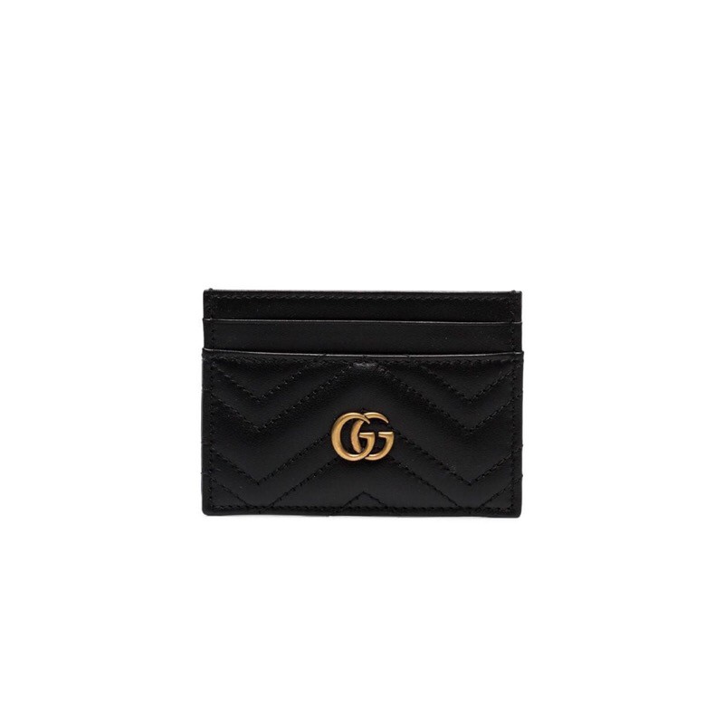 black small gg marmont wallet