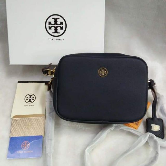 tory burch sling bag black