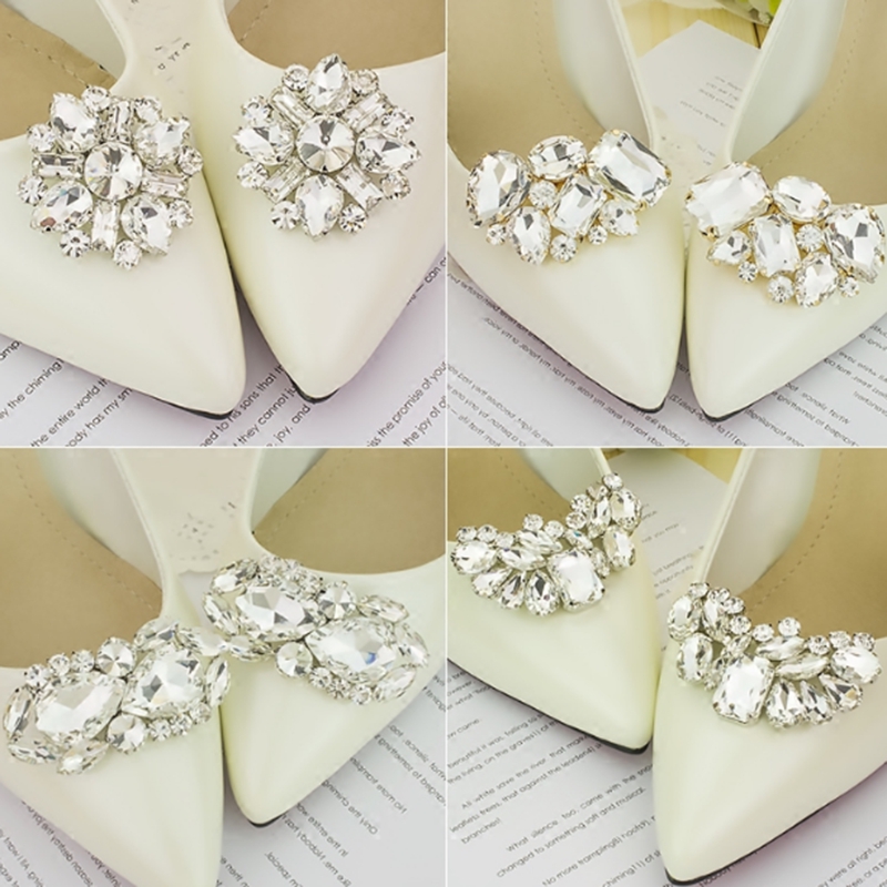 Inf 2pcs Shoe Clip Wedding Shoes Decoration Diy Clothing Women