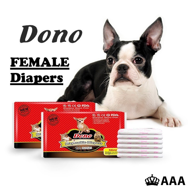 DONO Disposable Female Diaper Small, Medium & Large Shopee Philippines