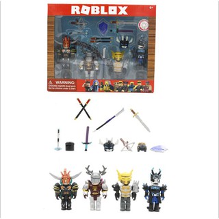 16pcsset roblox robot riot mix match set action figure pack toys gifts