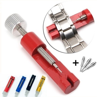 SIMPLE NEW Link Pin Remover Metal Watch Band Watch Repair Tool Chain Kit Adjustable Watches Strap Spring Bars Pins/Multicolor #5