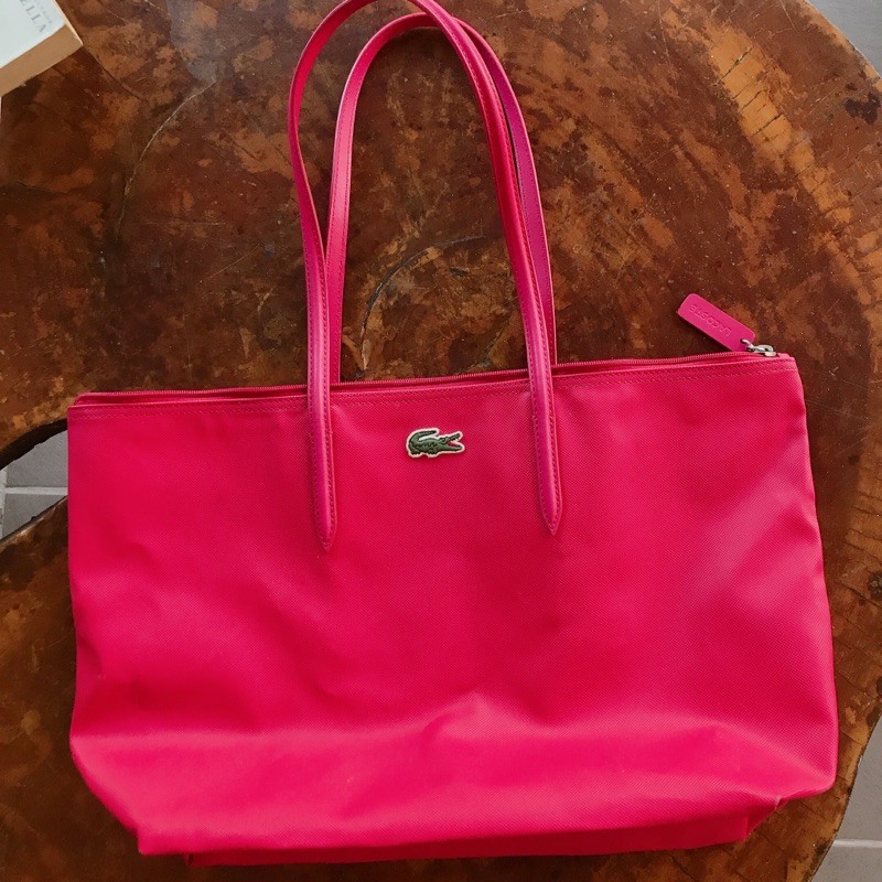 ORIGINAL Lacoste Tote Bag (Large) Shopee Philippines