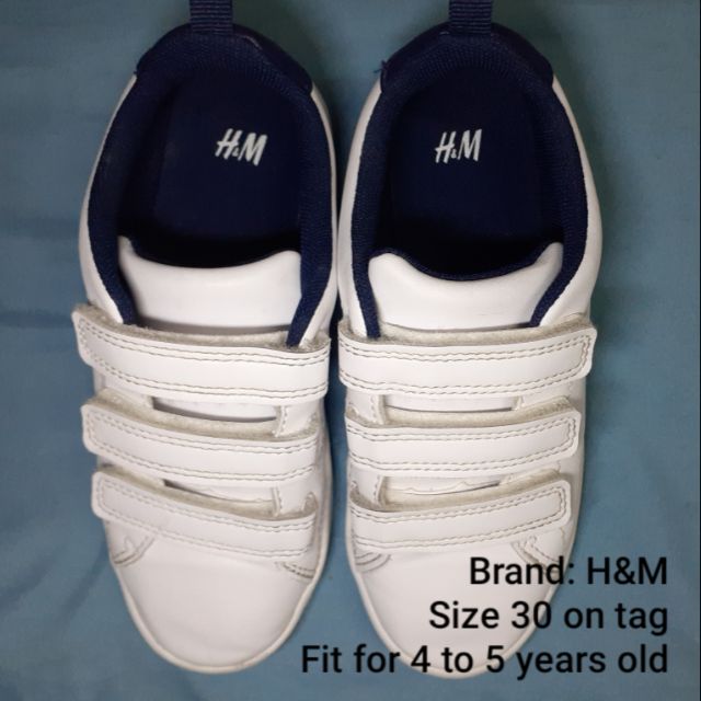 h&m white shoes