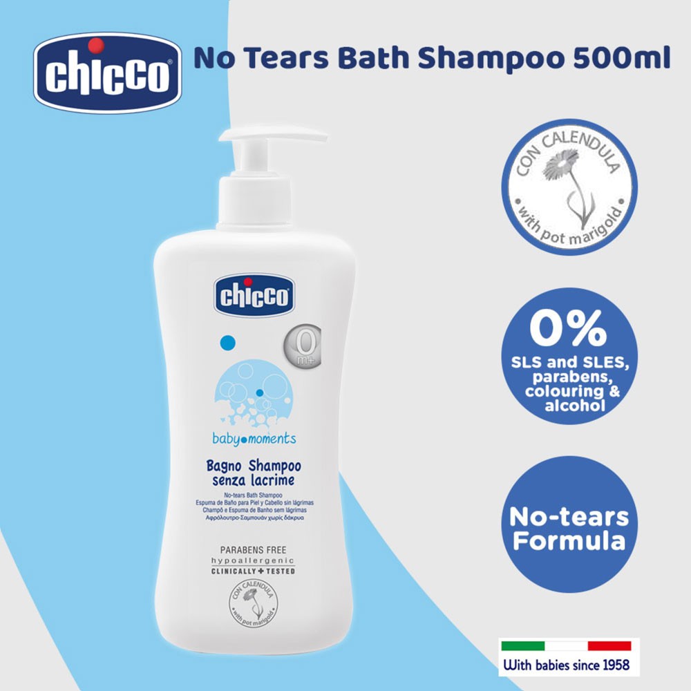 chicco baby shampoo 500ml