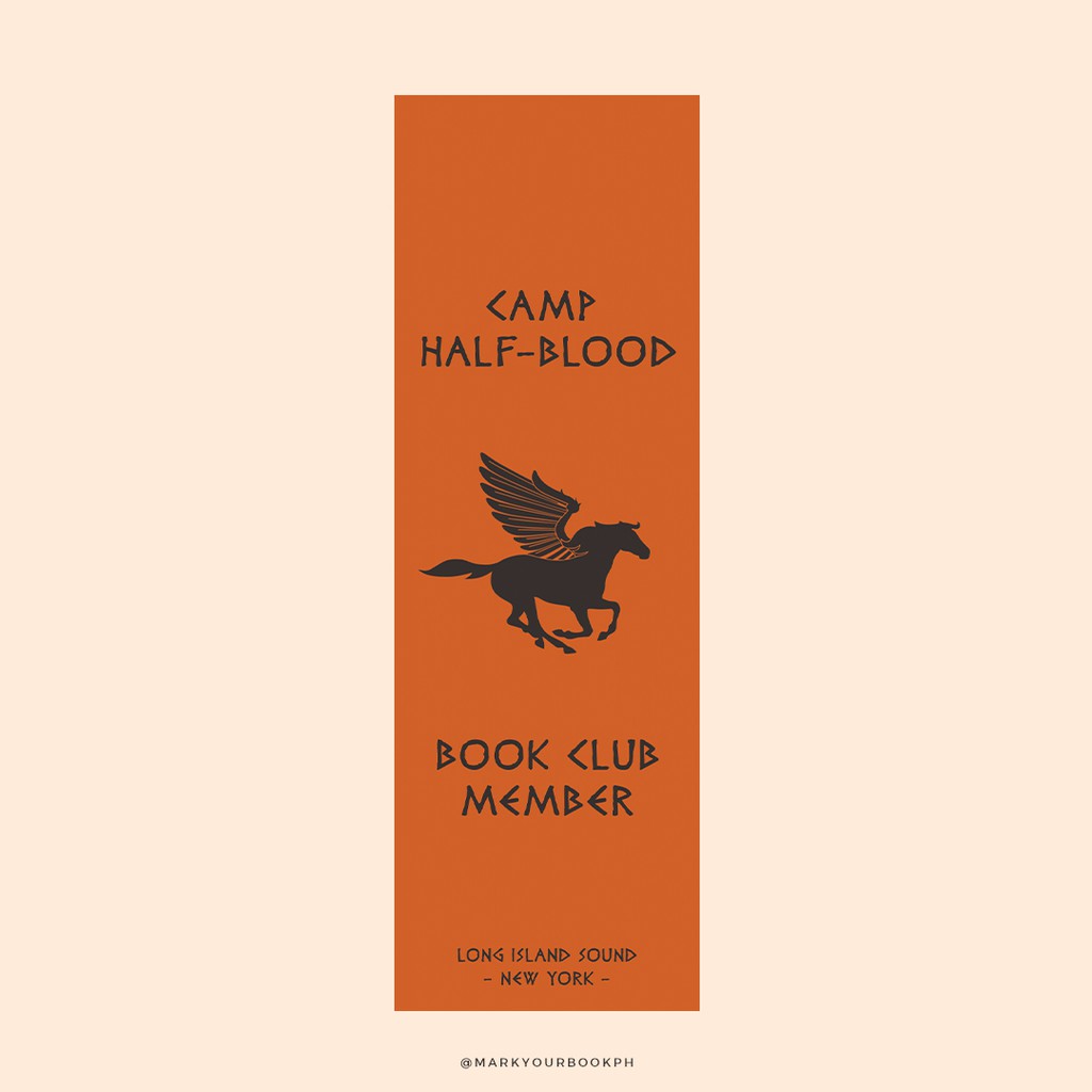 percy jackson camp half blood bookmark shopee philippines