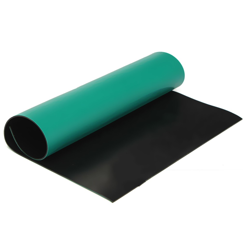 Green Desktop Anti Static Esd 300x400mm Grounding Mat For Phone Pc