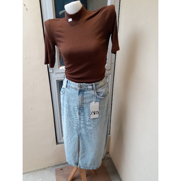 Zara Turtleneck 3/4 sleeves Shopee Philippines